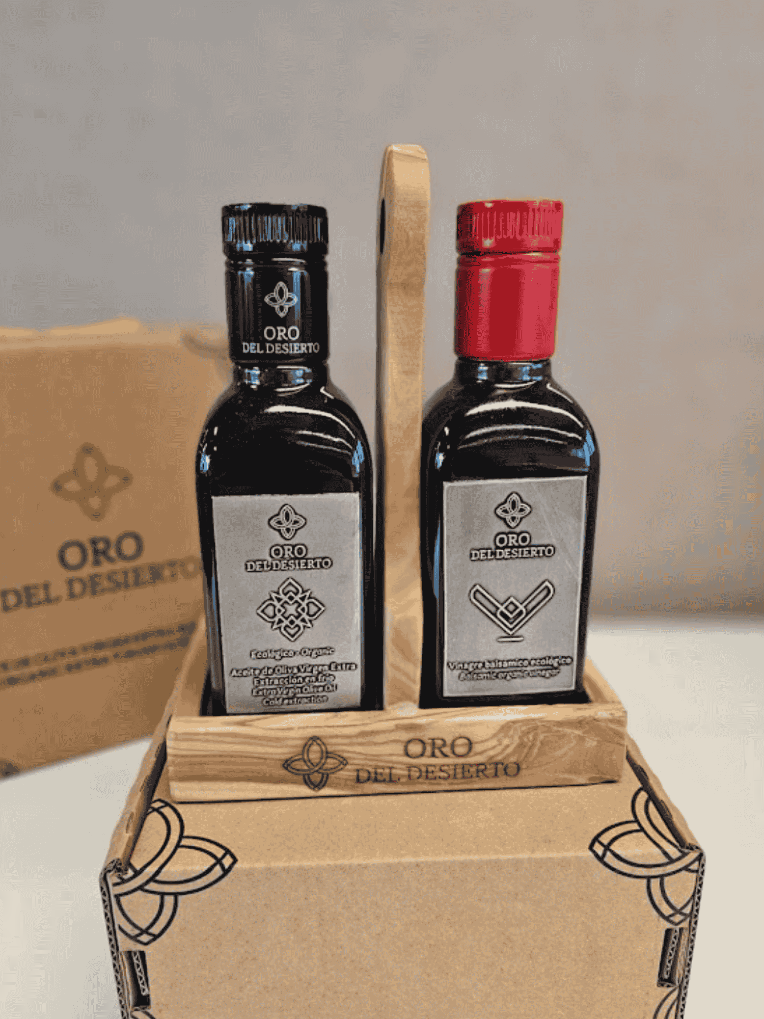 Presentbox Olivolja Coupage och Balsamicovinäger